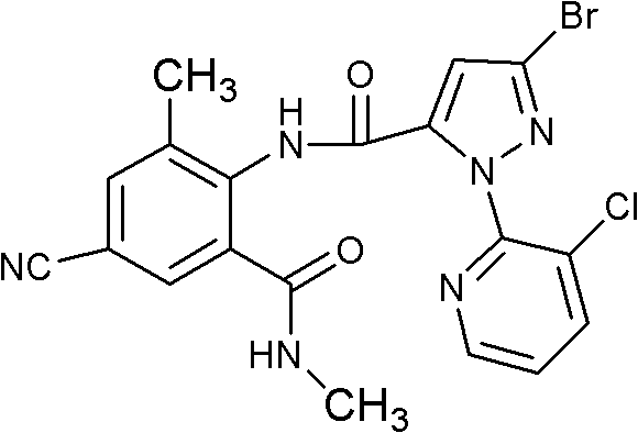 Fluoro methoxylpyrazole-containing o-formylaminobenzamide compound, synthesis method and application thereof