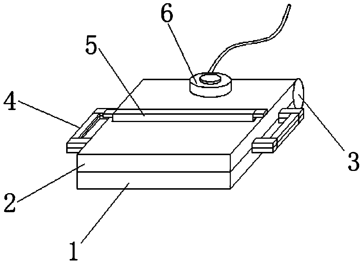 Packaging device for automobile part packaging bag