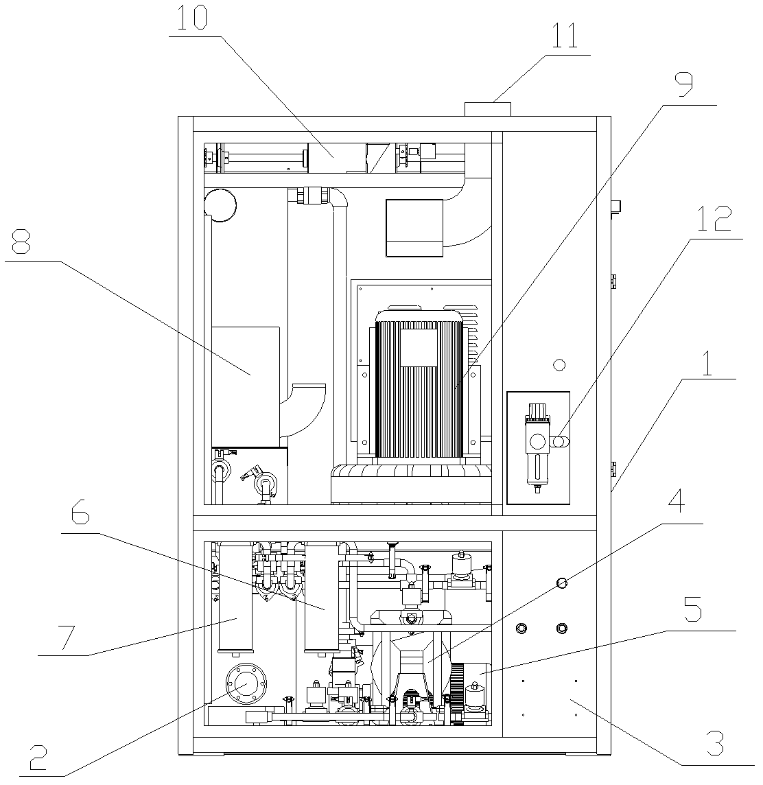 Water-based type screen cleaning machine