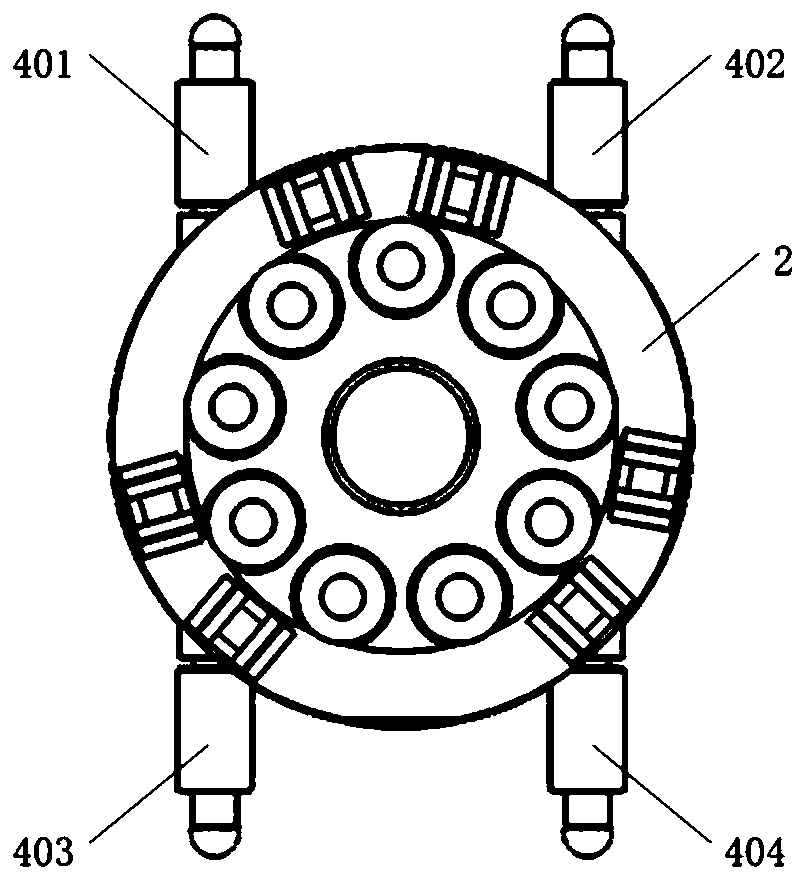 An active shield machine telescopic swing system