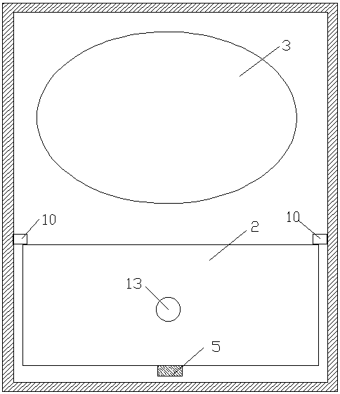 Pressing type self-heating food container