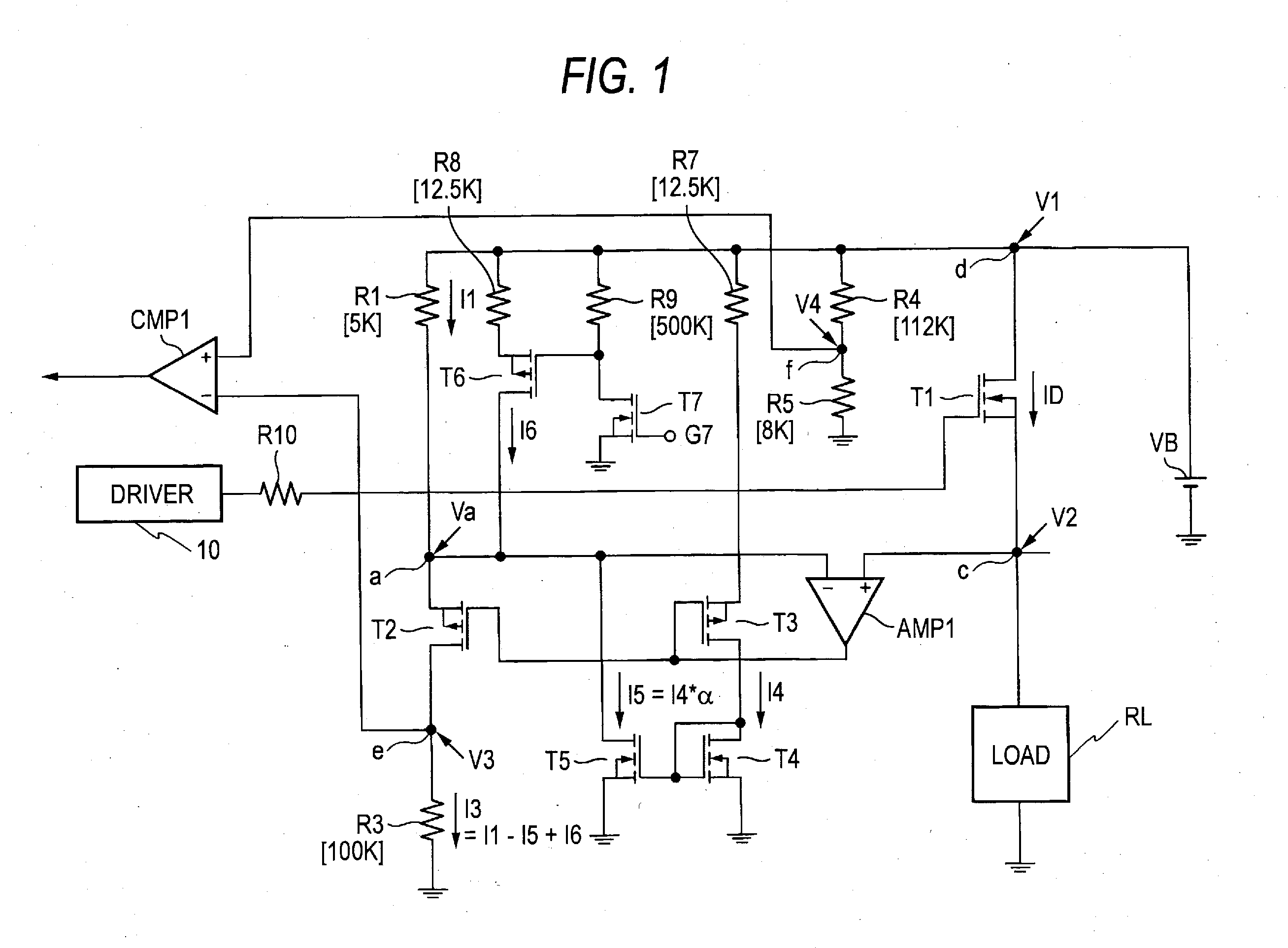 Overcurrent protection apparatus for load circuit