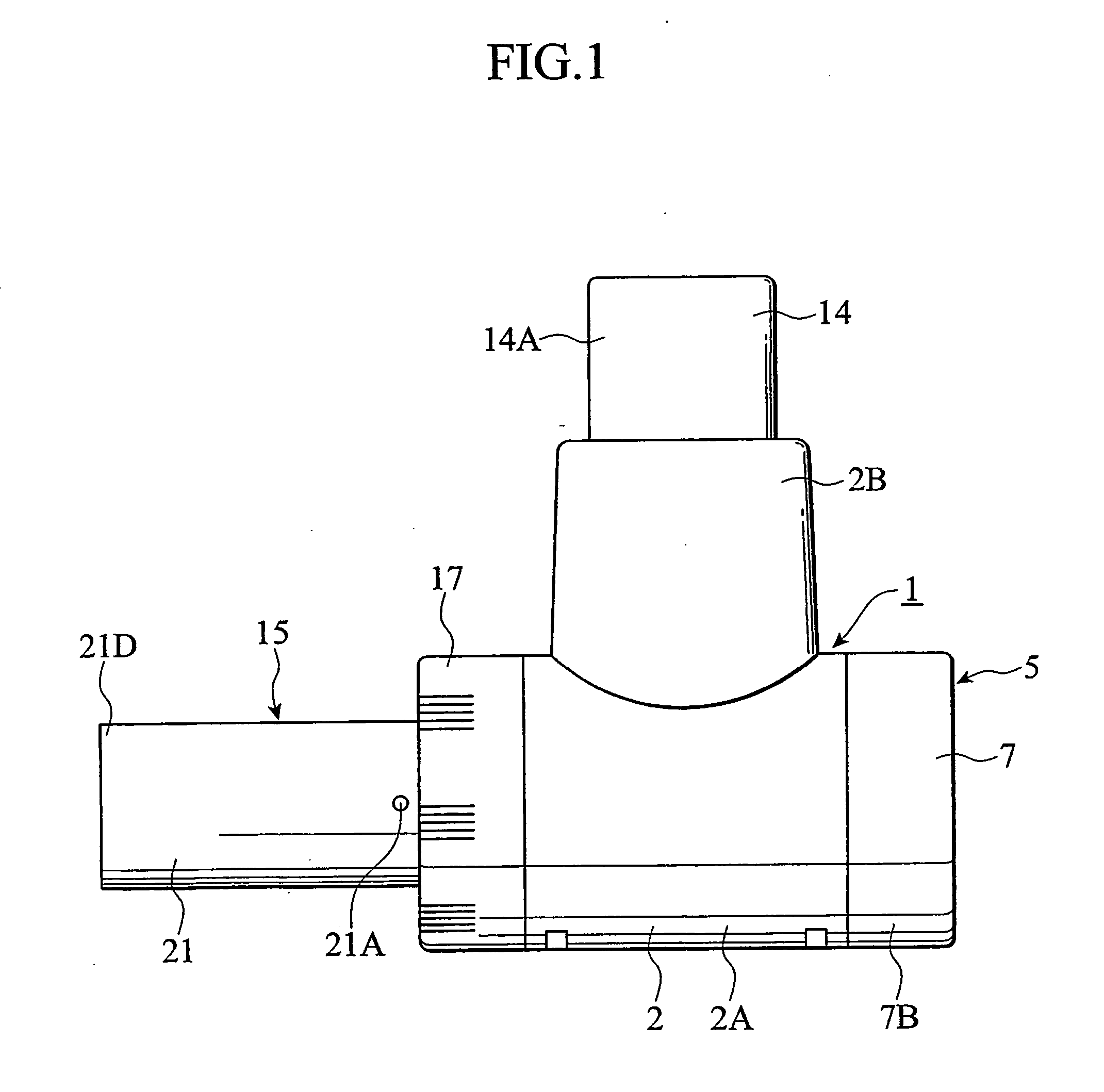 Inhalation type medication apparatus