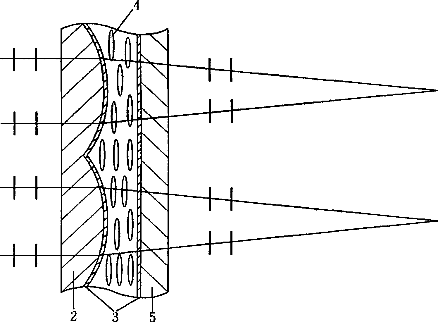 2D-3D convertible stereo display device