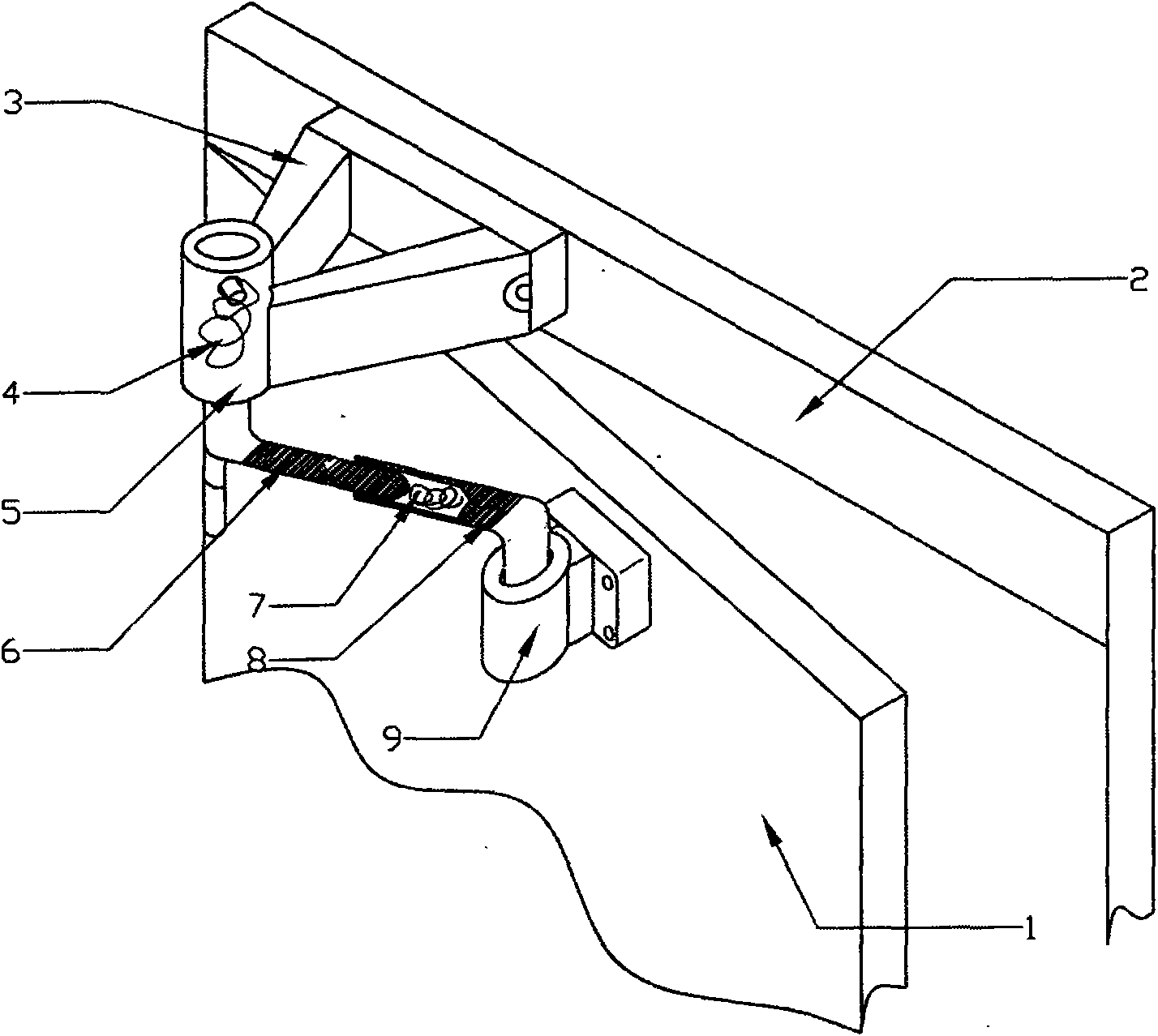 Torsion-type automatic door closer