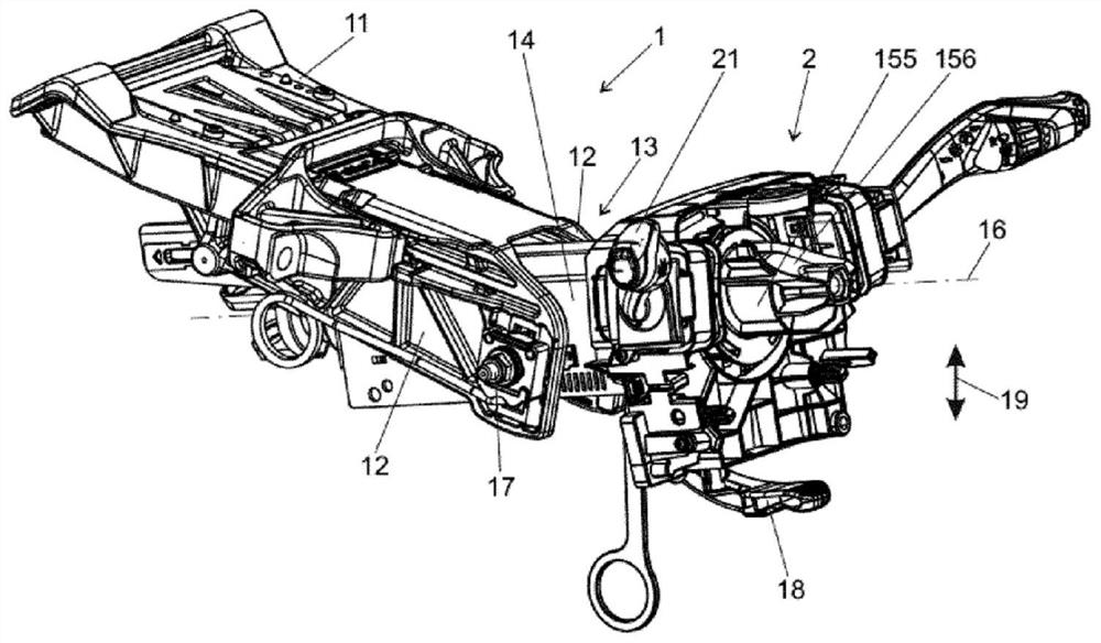 Steering column for a motor vehicle and method for producing a steering column