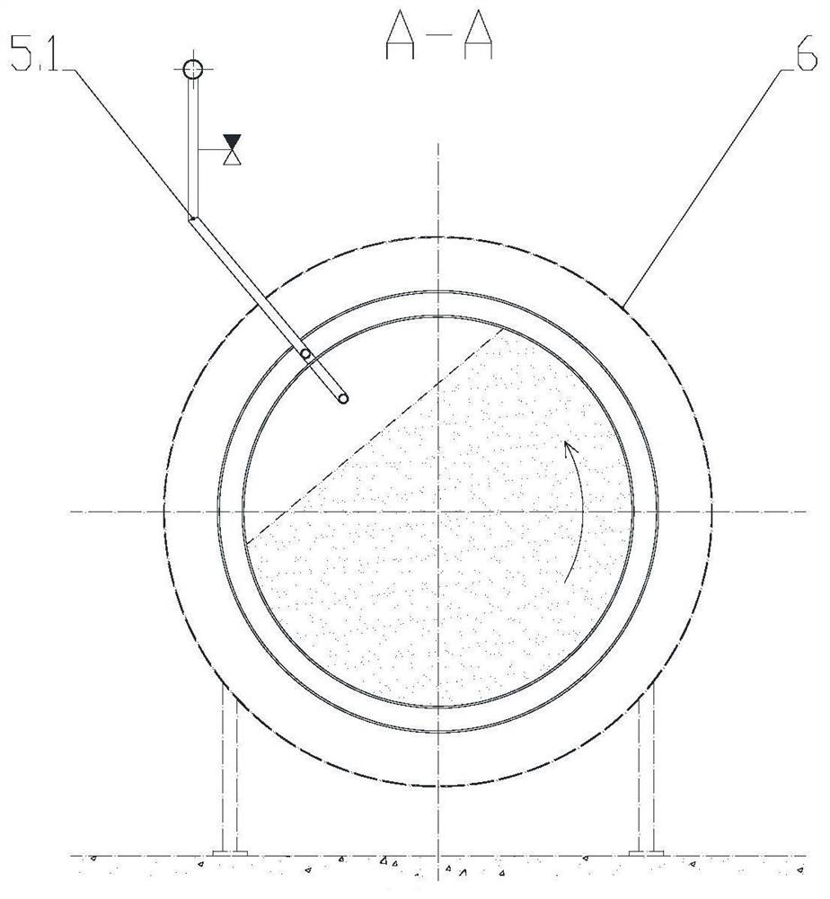 A split-type multi-stage ventilation drum fermentation reactor and fermentation method