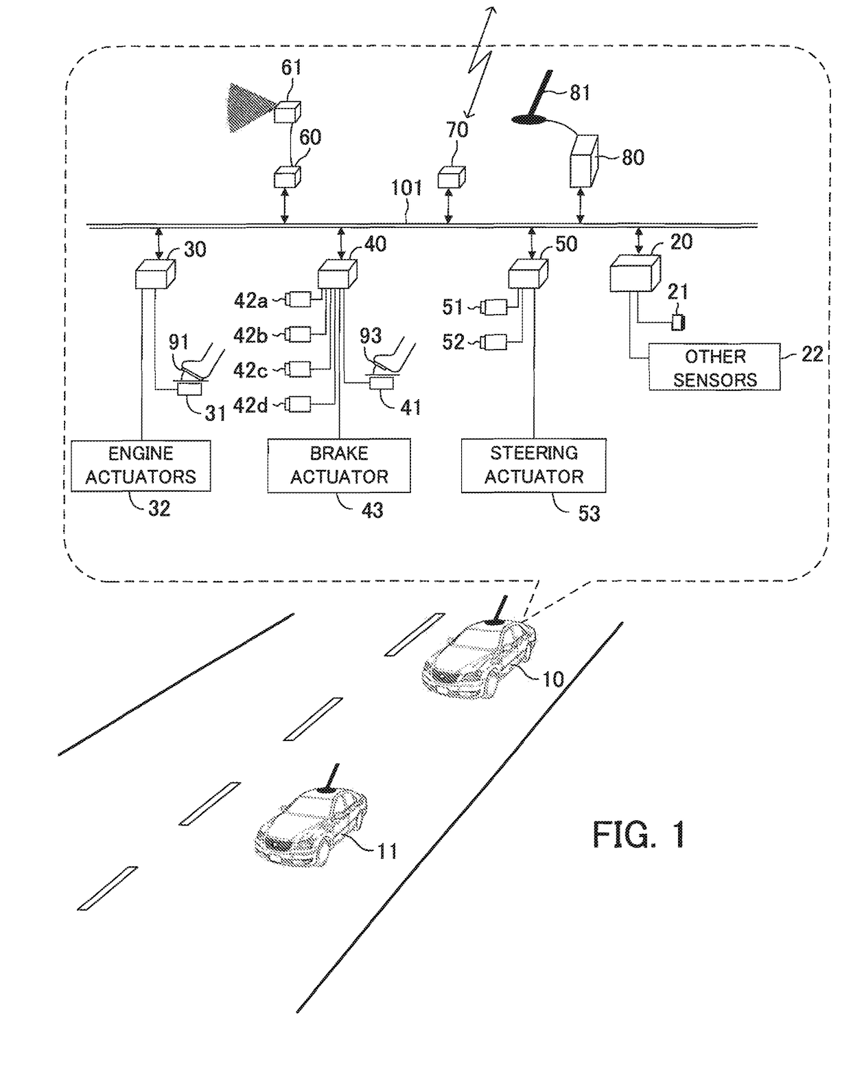 Control apparatus of vehicle