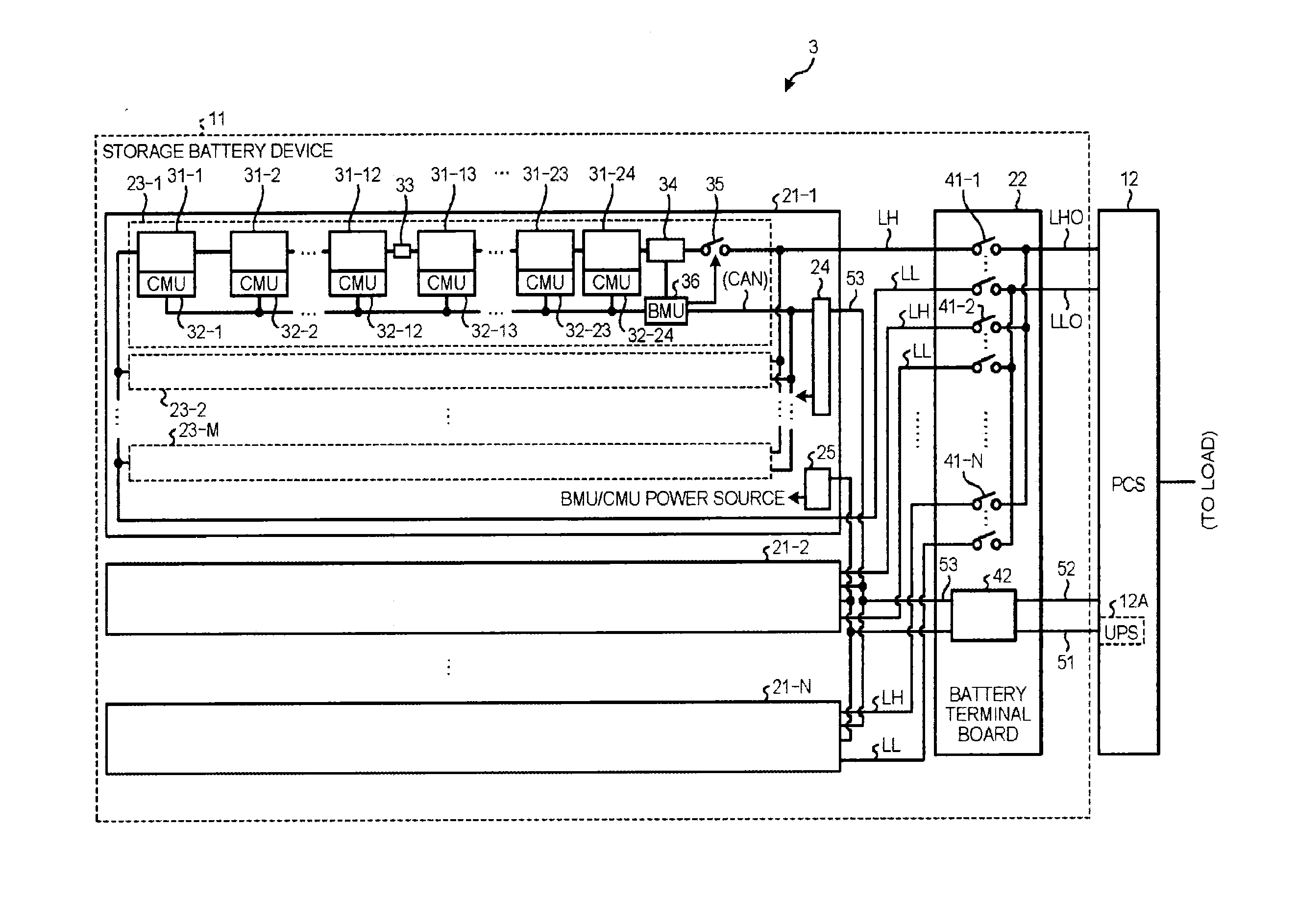 Storage battery management device, method, and computer program product