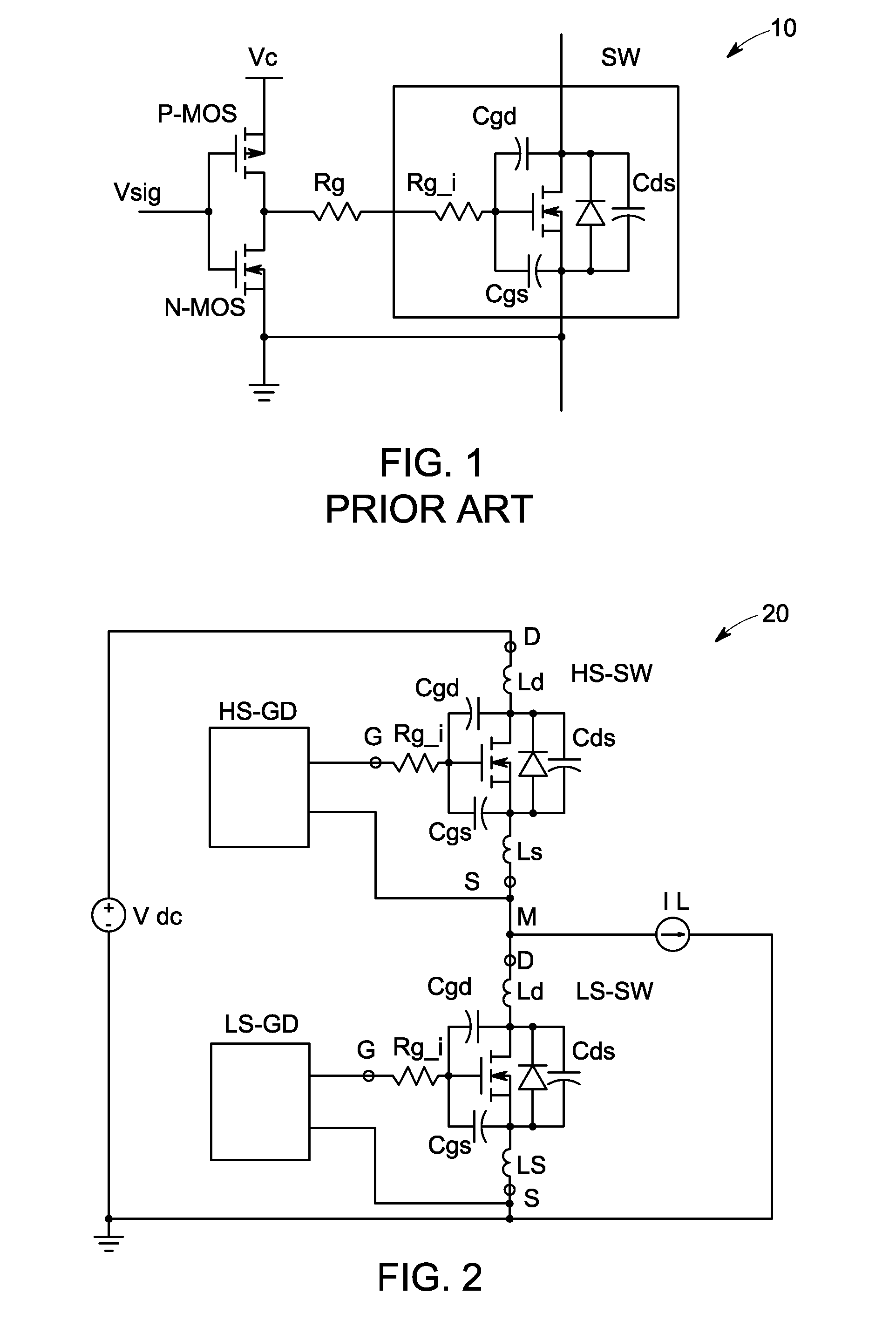 High speed low loss gate drive circuit