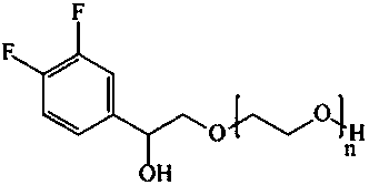 Cleaning agent for OLED mask and cleaning process thereof