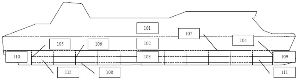 Pure electric vehicle passenger ferry with high-capacity battery