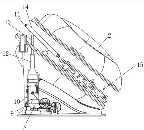 Traditional Chinese medicine fumigation device for improving hypertension