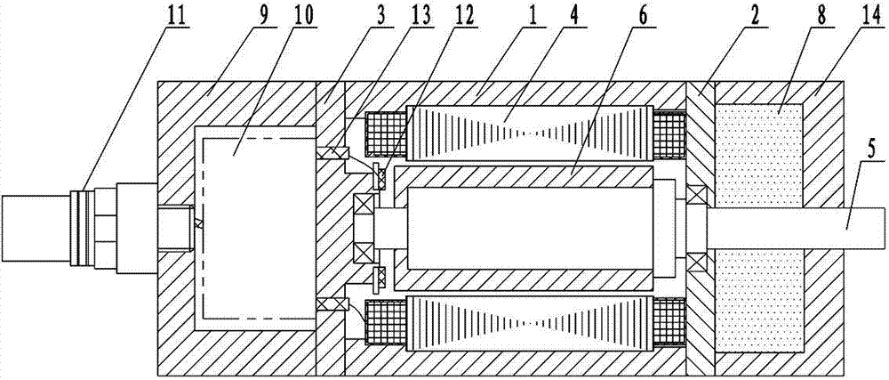 Controller integrated deep sea motor