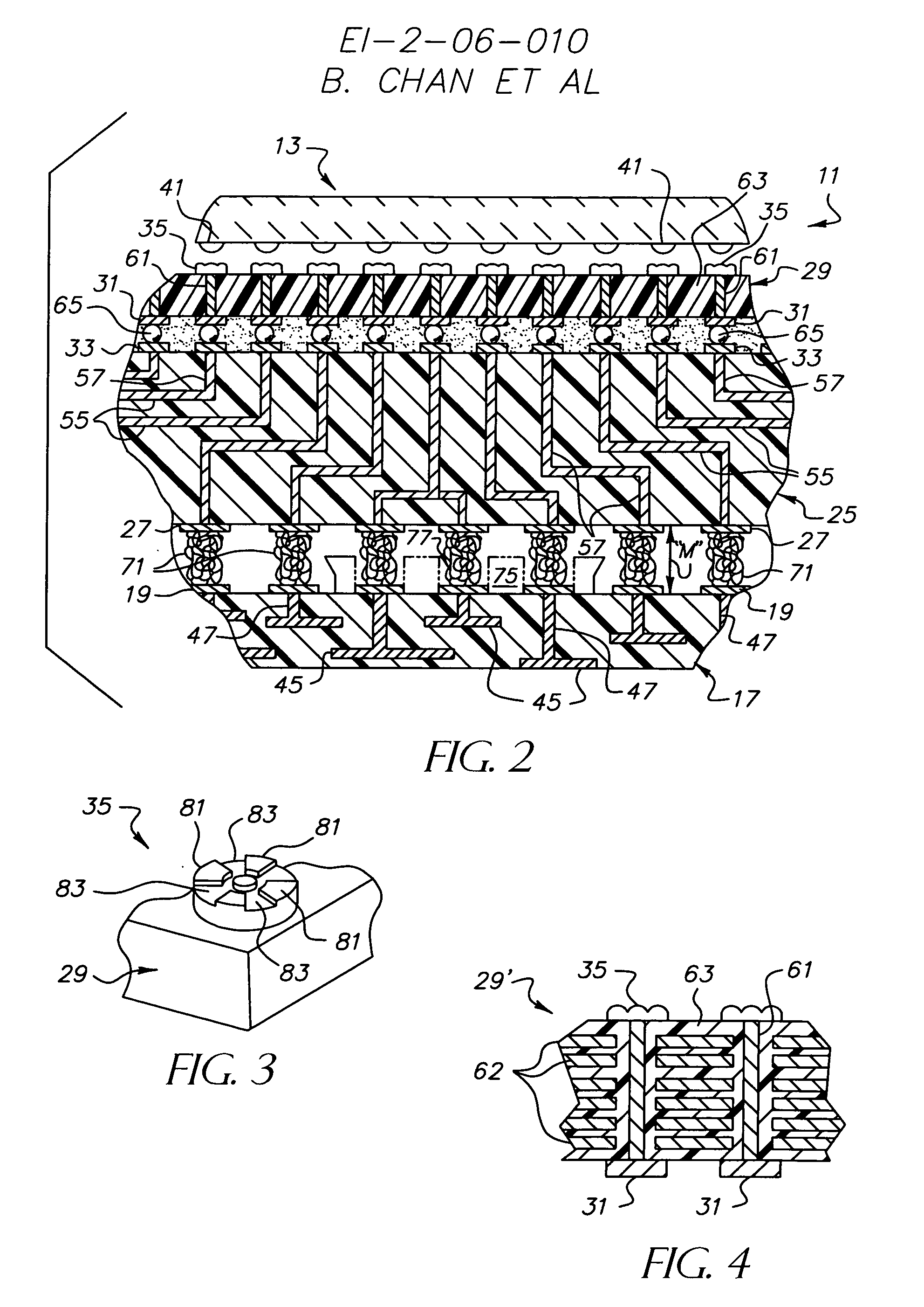 Interposer and test assembly for testing electronic devices