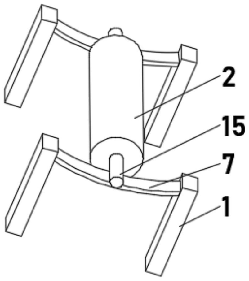 Printing and dyeing airing device