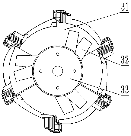 Longitudinal axis flow threshing cylinder for cereal combined harvester