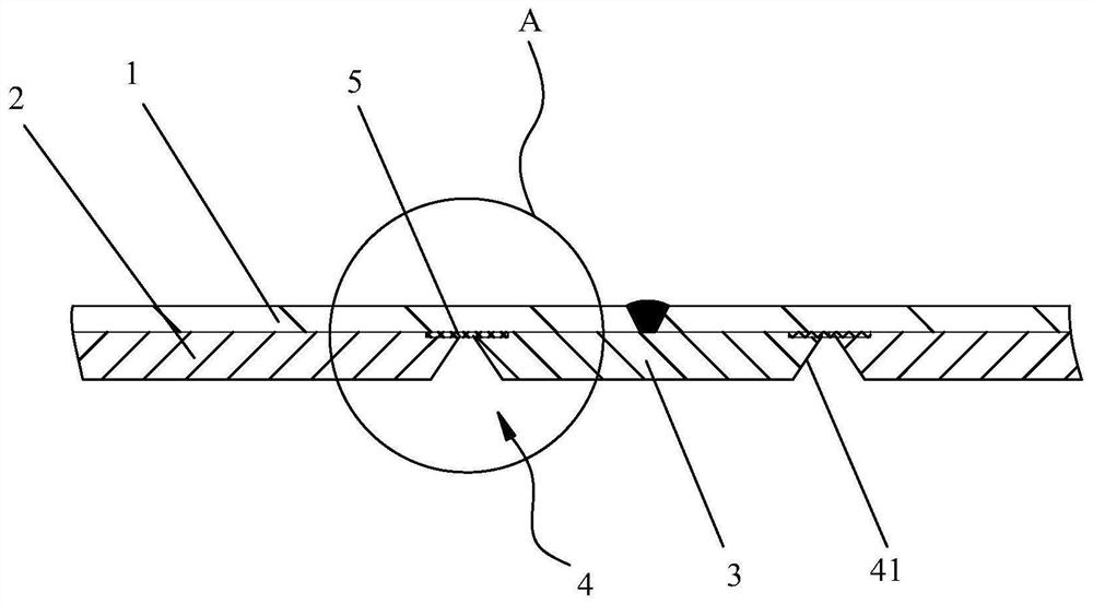 Hull bilge keel base plate mounting method