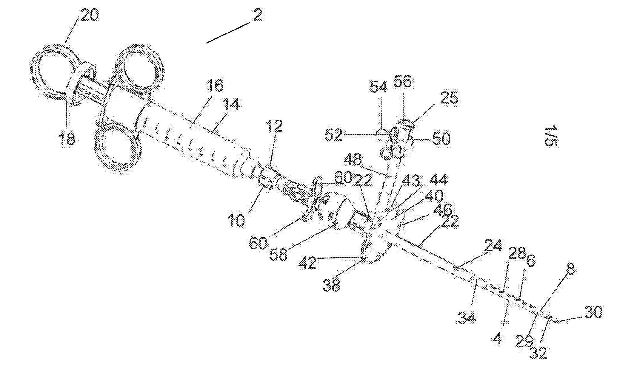 A pleural manometry catheter