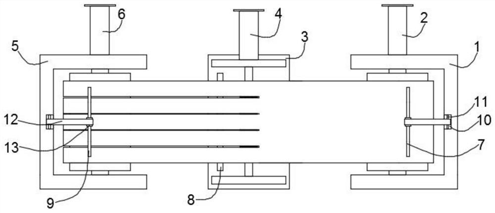 An antistatic device for a rewinding and cutting machine and its application method