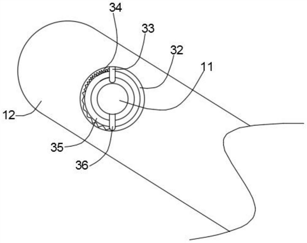 An antistatic device for a rewinding and cutting machine and its application method