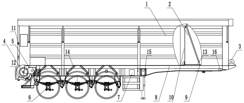 Conveyor belt push plate unloading device