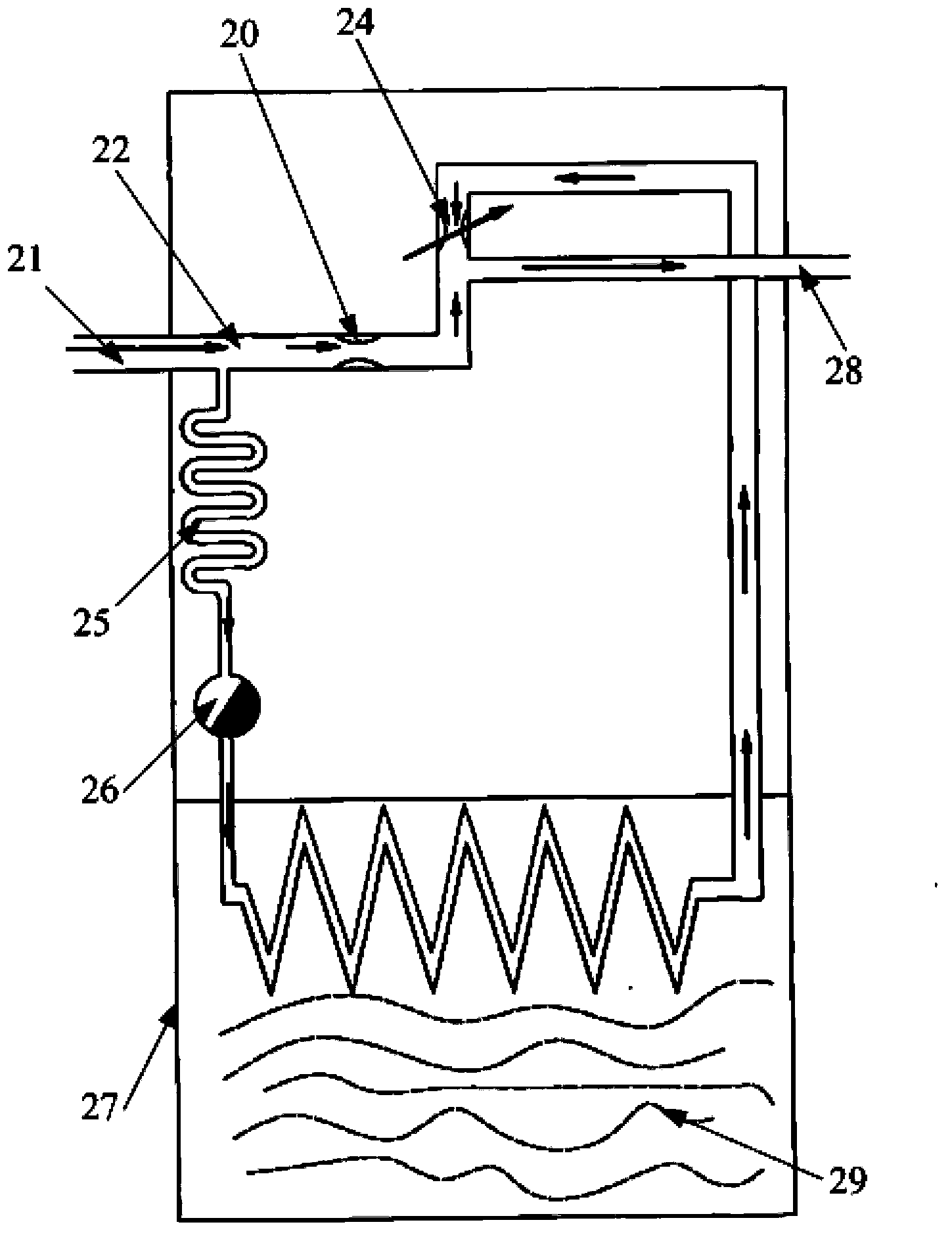 Temperature control valve, control method thereof and medical volatilizer comprising same