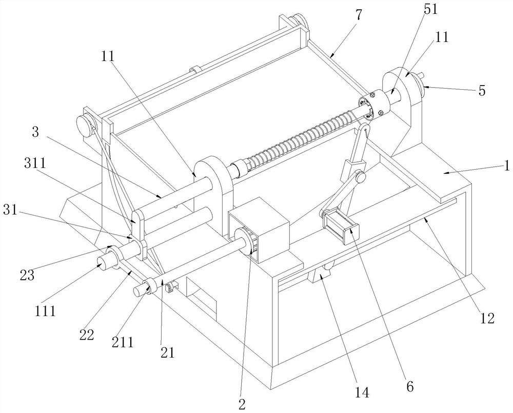 A winding device for carding computer data lines