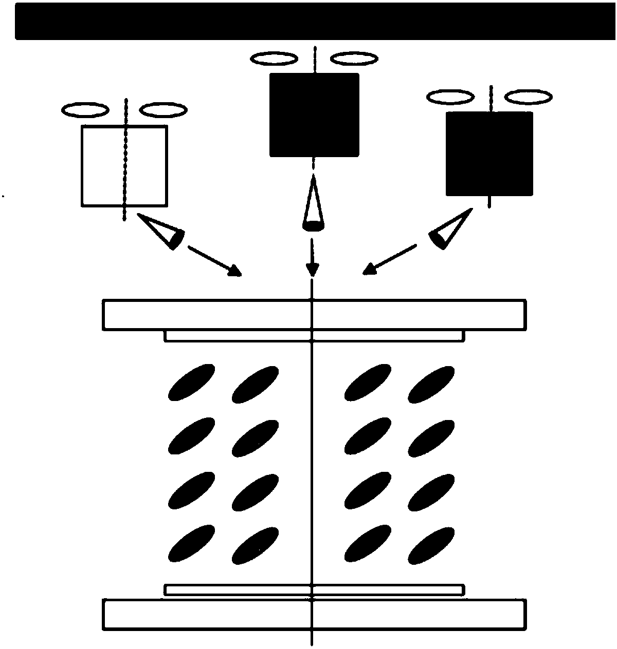 Light emitting direction controllable liquid crystal spatial light modulator