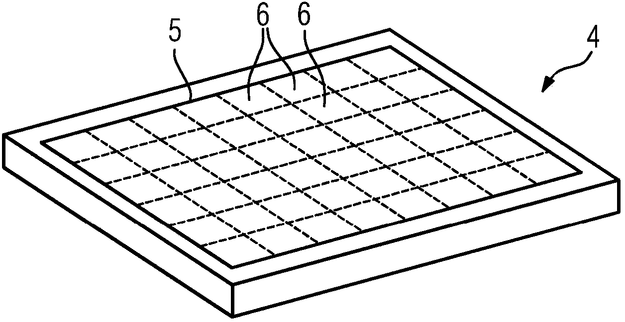 Touchscreen with analog pressure detection as user interface for industrial technical device