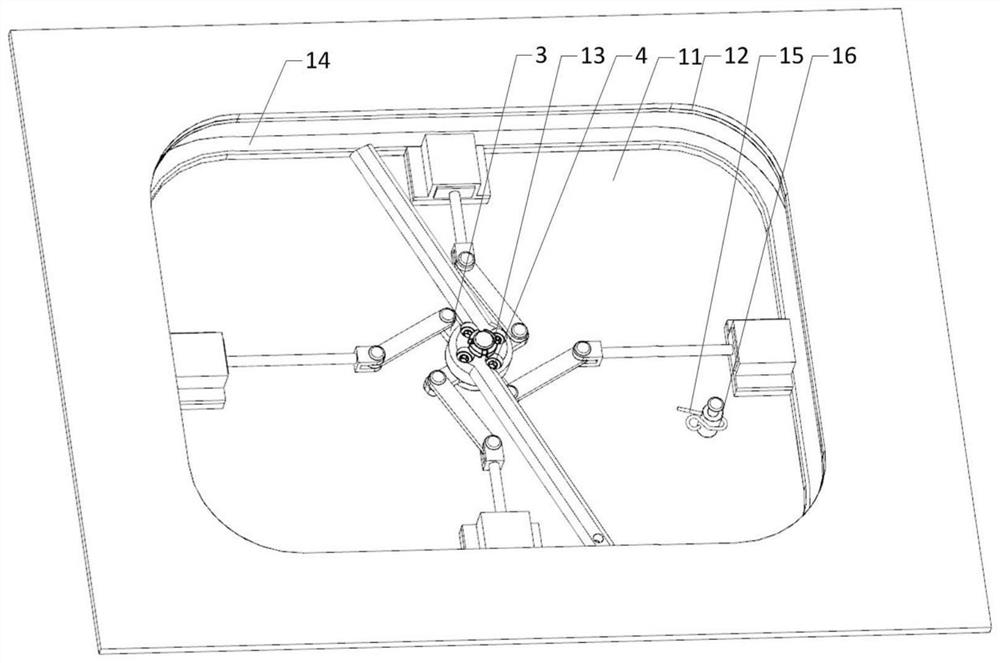 Bottom escape door for special vehicle