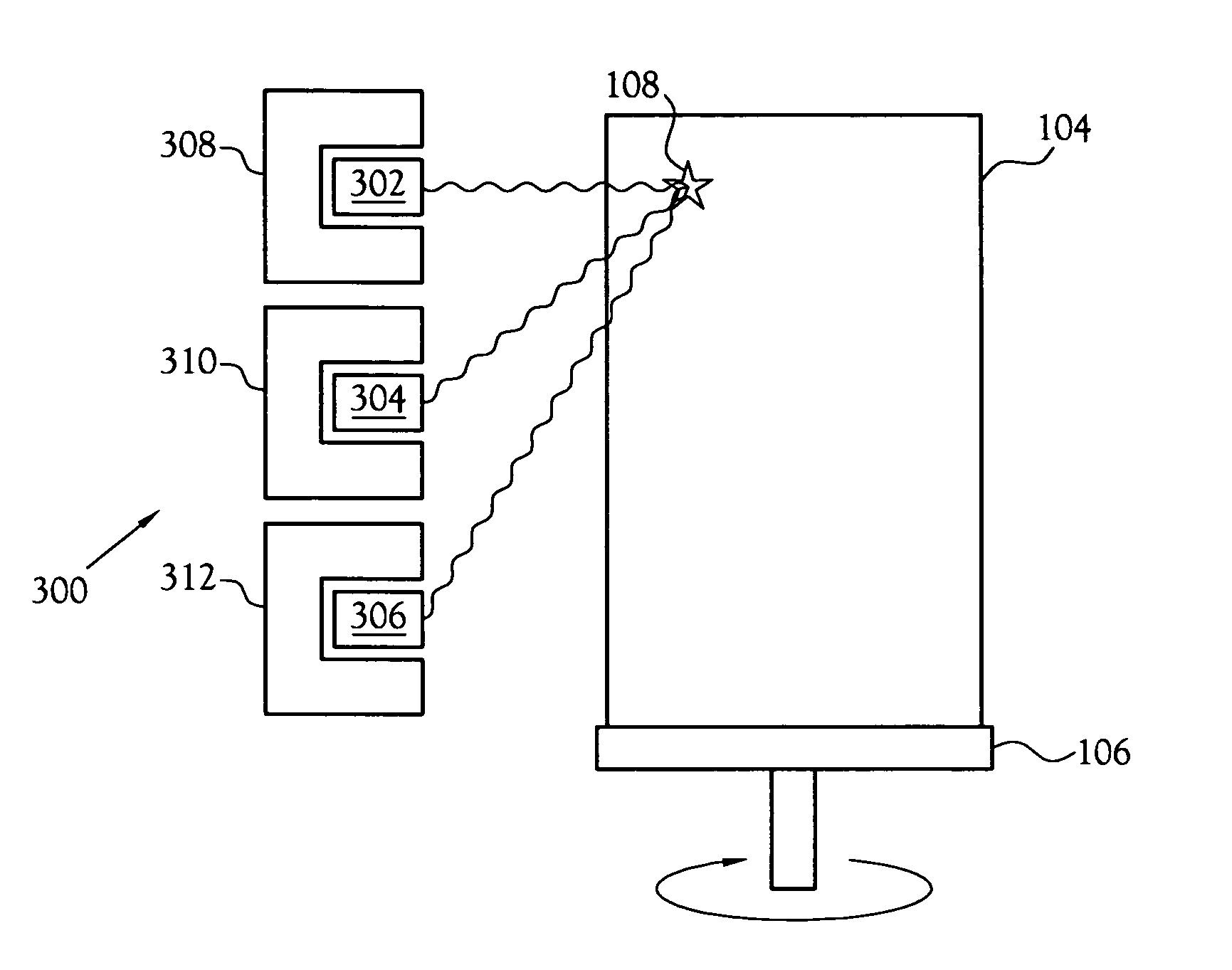 Position sensitive radiation spectrometer