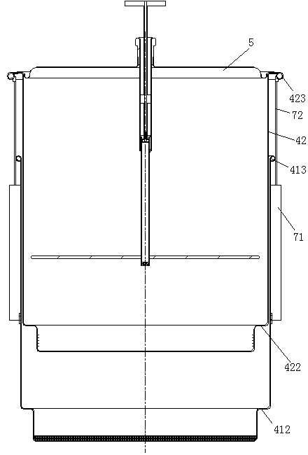 Pressing plate externally-driven decoction barrel and decoction method of traditional Chinese medicine