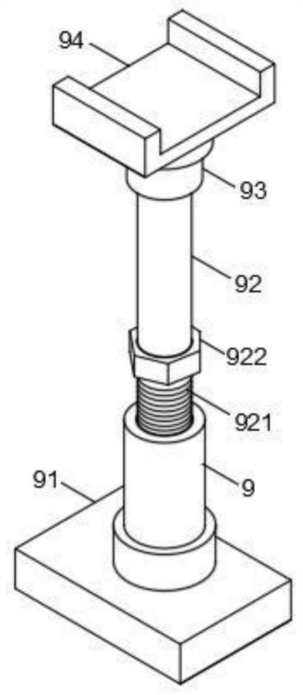 High-strength building template for supporting