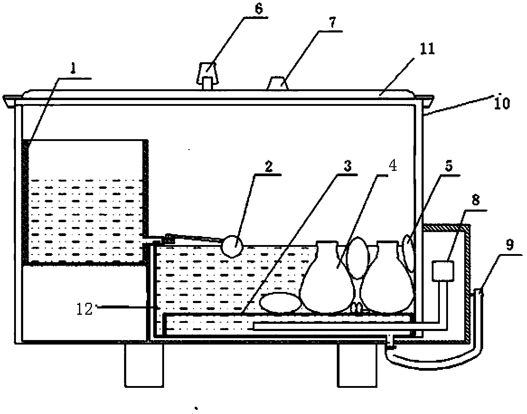 Constant-temperature high-pressure water-bath kettle