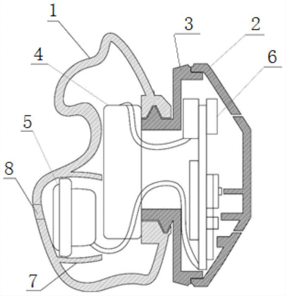 Customized Bluetooth earphone and manufacturing method thereof