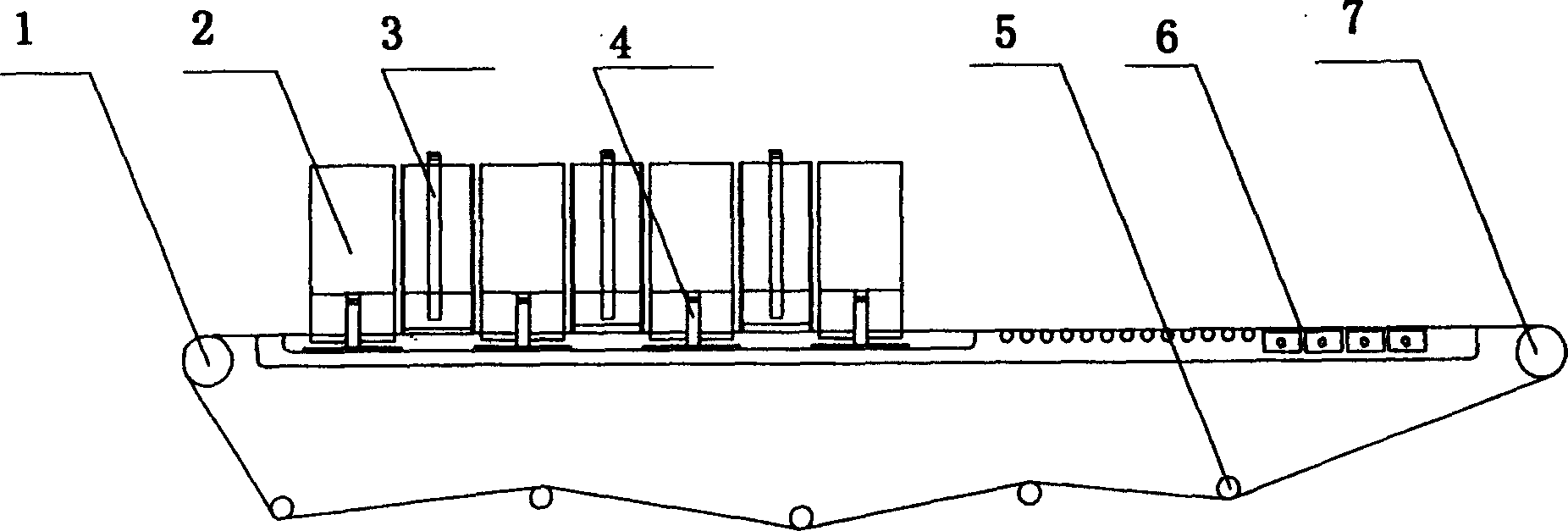 Sidestream fourdrinier papermaking machine