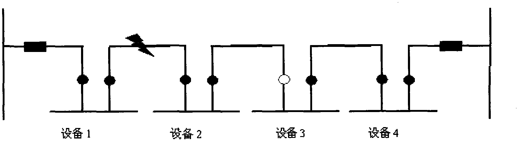 Local self-healing protection method of distribution network automation