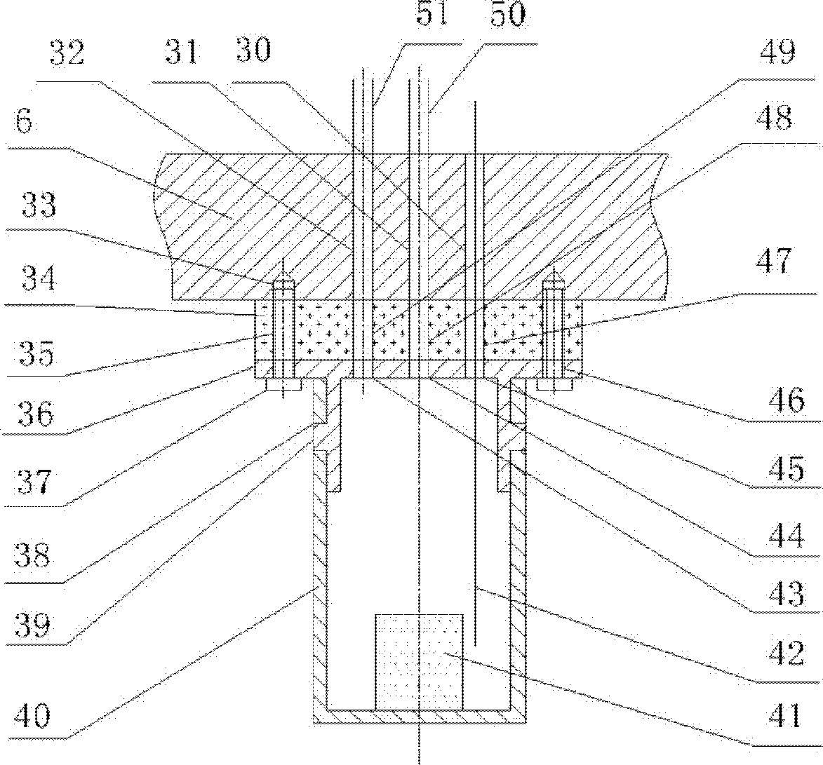 Testing system for critical pressure during thermal explosion of explosives