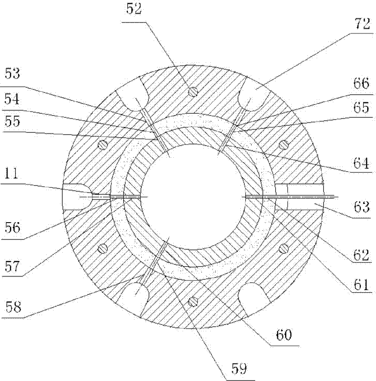 Testing system for critical pressure during thermal explosion of explosives