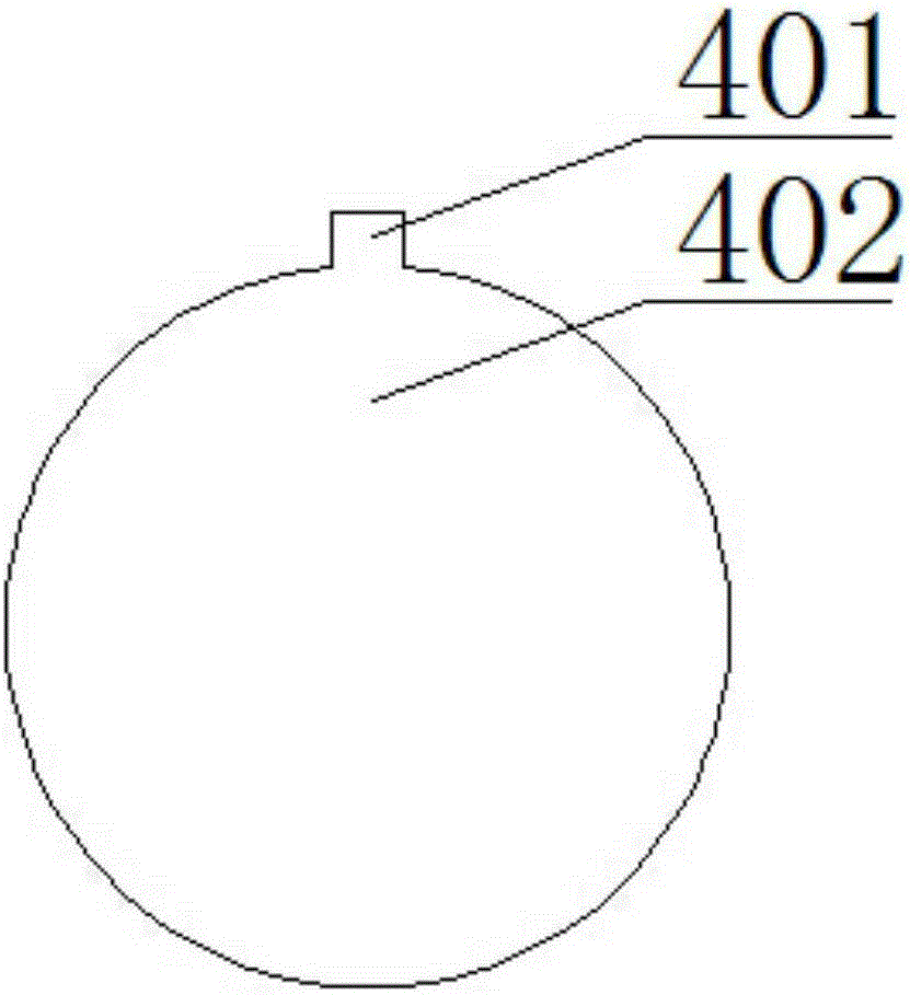 Tabletting middle mold structure of fluorine solzhenitsyn meglumine tablet production