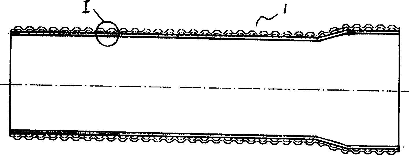 Chlorinated polyvinyl chloride double-wall corrugated pipe formulation and its production process