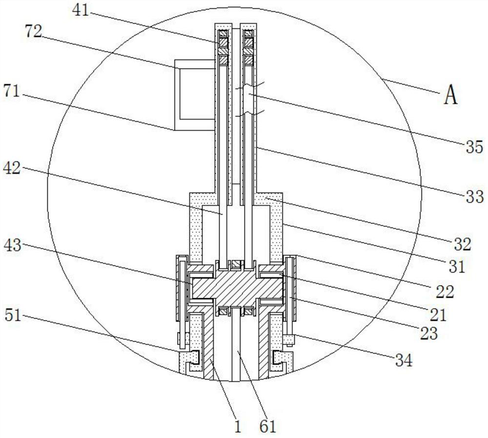 Shearing device for branches near power transmission lines in power system and method of use