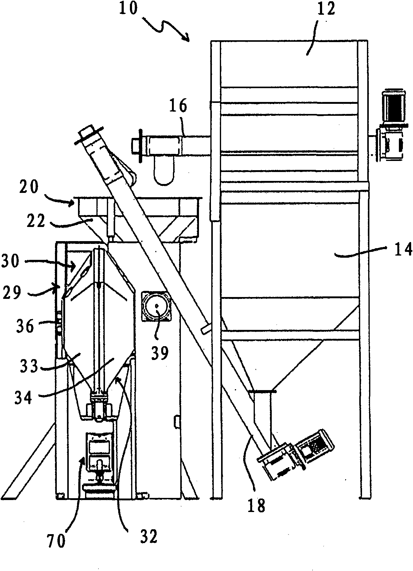 Apparatus and method for metering, mixing and packaging solid particulate material