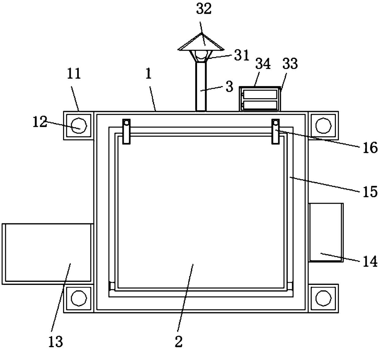 A multifunctional bracket which serves the rear passenger of a vehicle