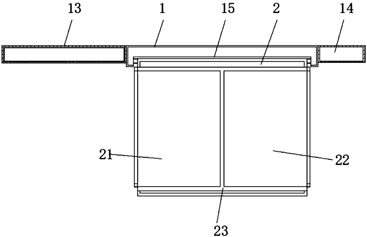 A multifunctional bracket which serves the rear passenger of a vehicle