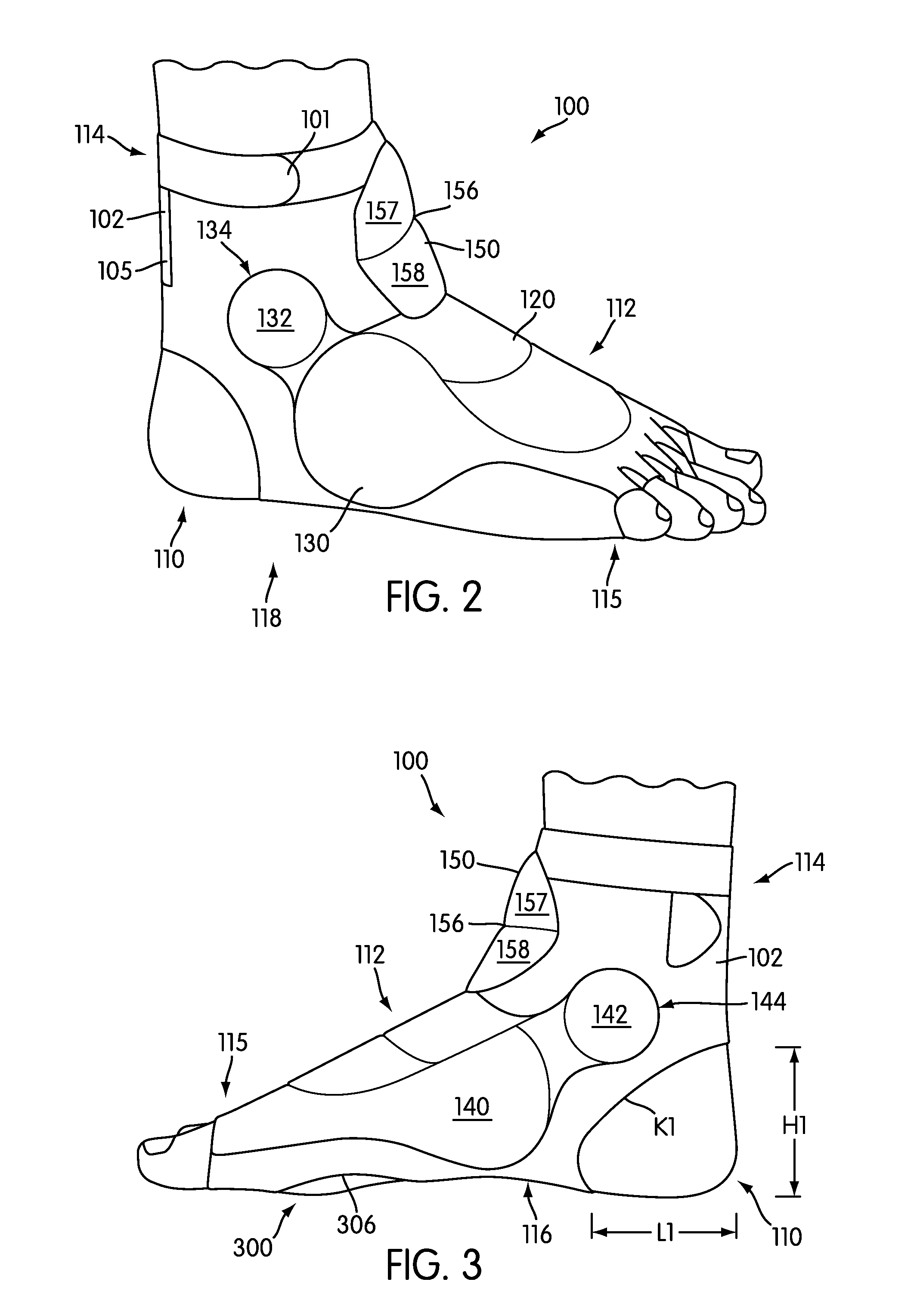 Article of footwear for contact sports