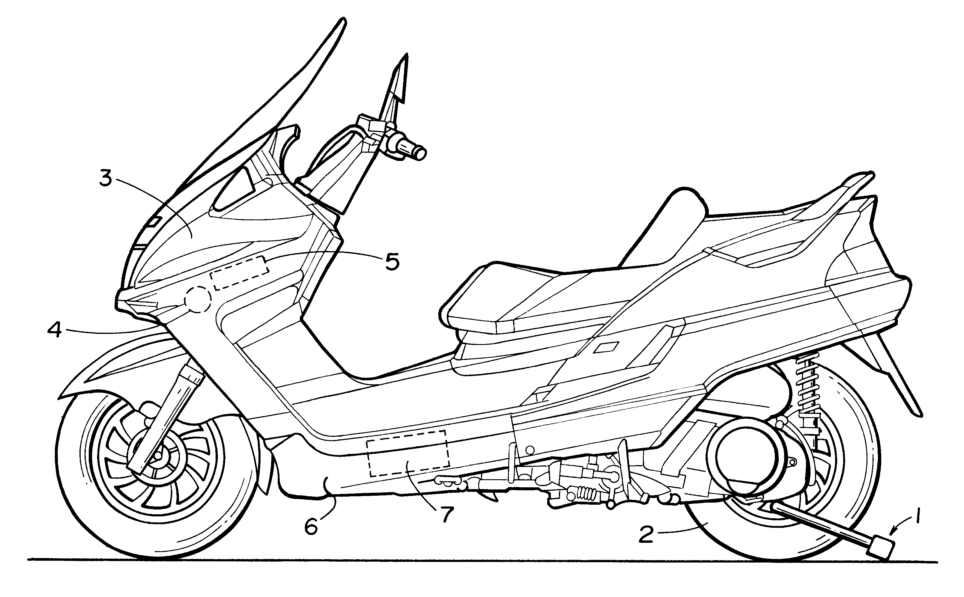 Vehicle lock and alarm