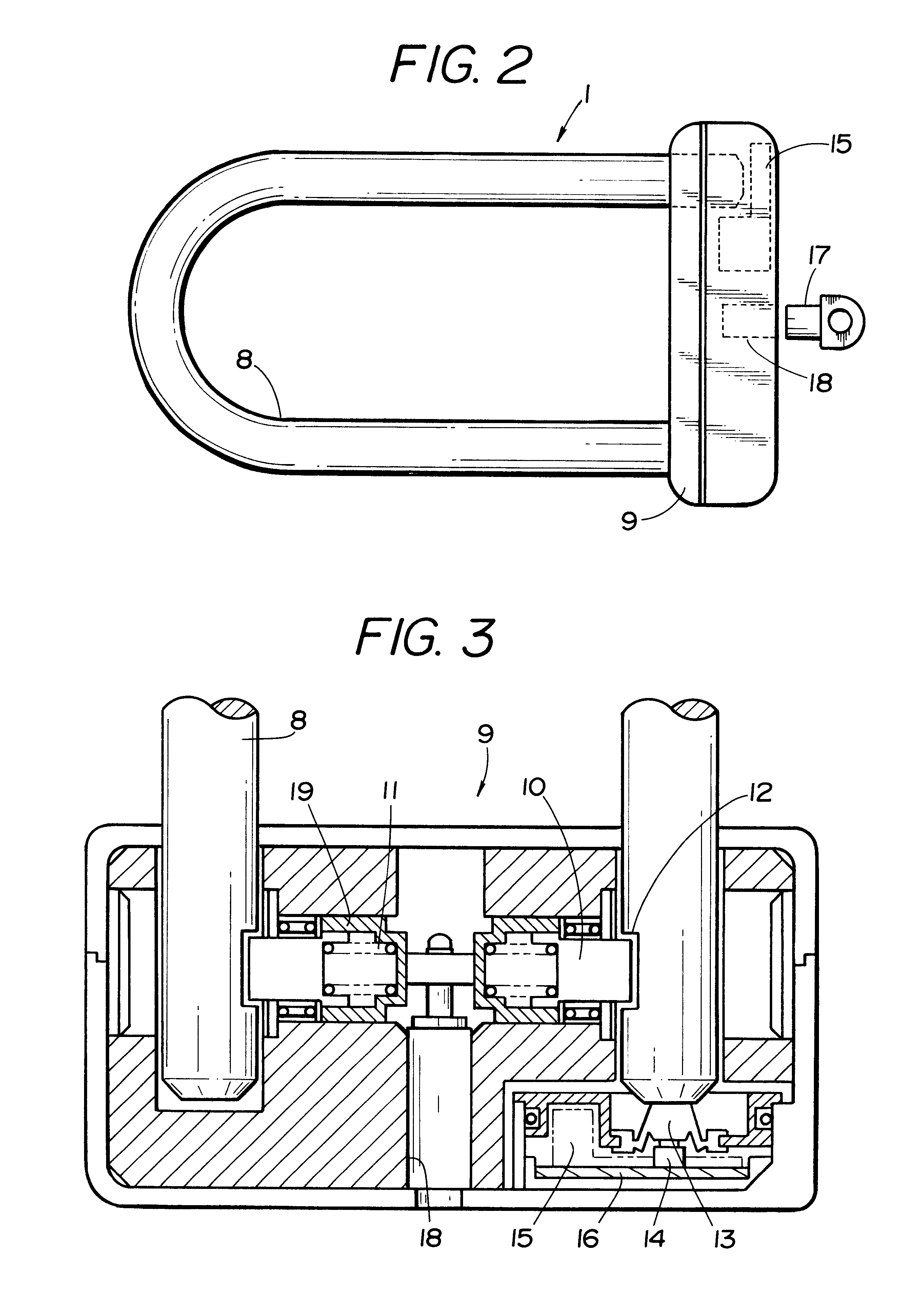 Vehicle lock and alarm