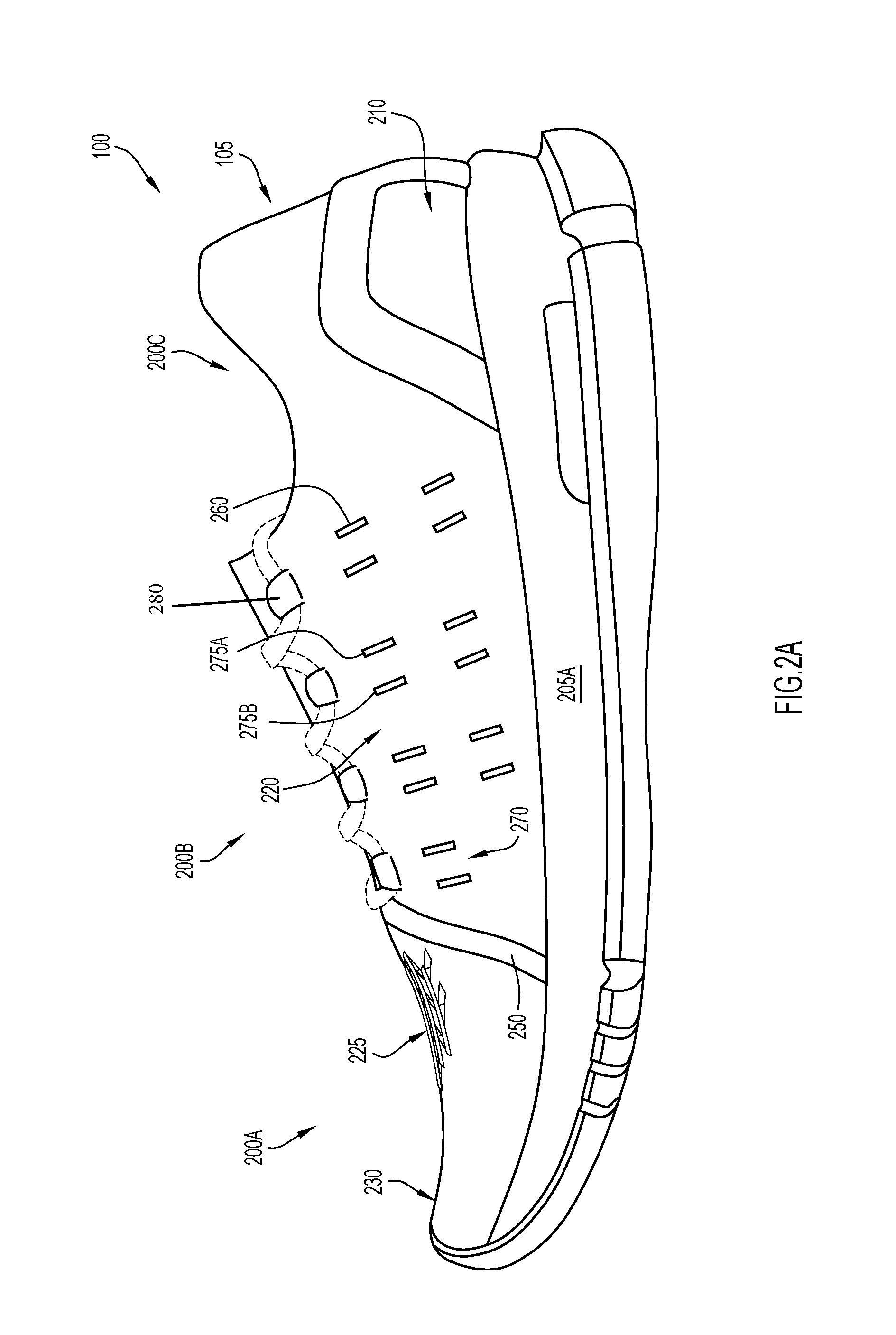 Footwear Including an Adaptable and Adjustable Lacing System